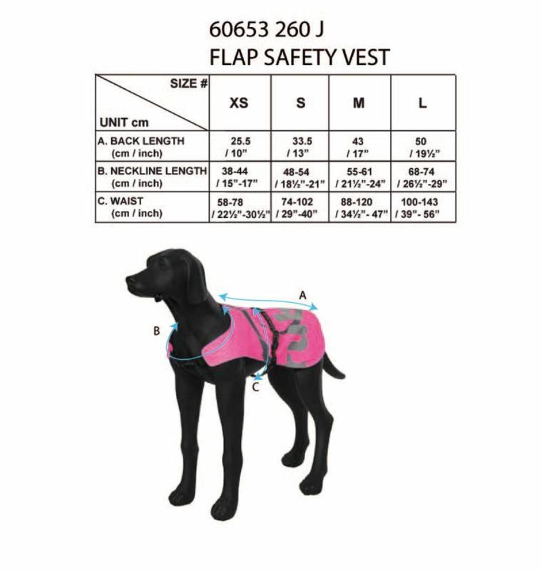 Rukka Flap Safety Vest, Pet Safety Wear, Rukka Pets - Averys Motorcycles